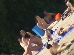 Mature amateur nudist beach cam voyeur vid