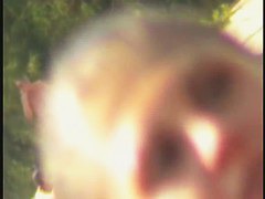 My beach spy cam video of a cute redhead coming out of the water