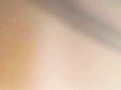 Mature babes with sexy bottoms move naked on the beach