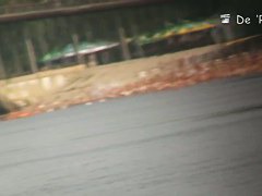 Young teen beach spy voyeur video