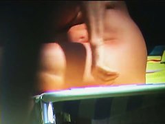 A fascinating nude beach shot of splendid naked women