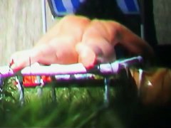 A fascinating nude beach shot of splendid naked women