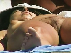 Real amateur nudist beach hidden cam video
