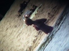 Amazing young nudist hidden beach video