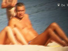 Real amateur milfs beach voyeur vid