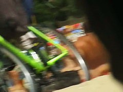 Gorgeous young nudist beach voyeur vid