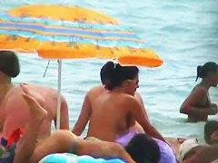Nudist beach pervert clicks away at barenaked ladies