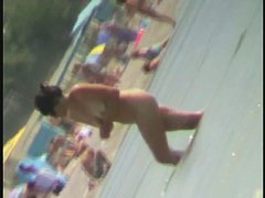 Hot amateur nudist beach voyeur vid