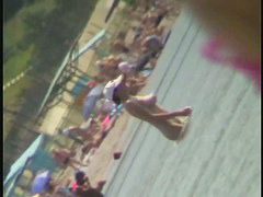 Hot amateur nudist beach voyeur vid