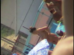Hot amateur nudist beach voyeur vid