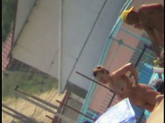 Hot amateur nudist beach voyeur vid