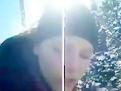 Another blowjob on the ski slopes