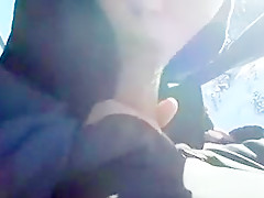 Another blowjob on the ski slopes