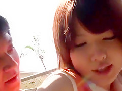 Exotic Japanese model Airi Minami in Incredible Couple, Outdoor JAV movie