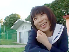 Fabulous Japanese whore Mikan Kururugi in Amazing Outdoor JAV clip