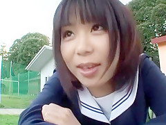 Fabulous Japanese whore Mikan Kururugi in Amazing Outdoor JAV clip
