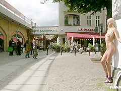 Euro Beauty Gets Tied To A Park Bench And Fucked Where Everyone Can See - PublicDisgrace