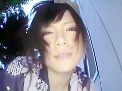 Incredible Japanese chick Aki Nagase in Crazy Public, Outdoor JAV clip