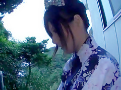 Incredible Japanese chick Aki Nagase in Crazy Public, Outdoor JAV clip