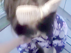 Incredible Japanese chick Aki Nagase in Crazy Public, Outdoor JAV clip