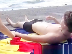 Candy Kiss Fucks Guy at the Beach