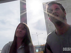 HUNT4K. Dude had nothing against girlfriend's sex with guy for cash
