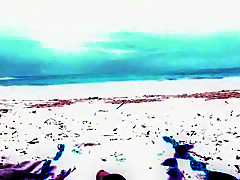 Masturbation and anal on the beach