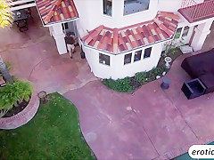 Brunette slut Cherry Torn gets a wicked outdoor sex