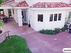 Brunette slut Cherry Torn gets a wicked outdoor sex