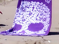 Swingers sex on the beach