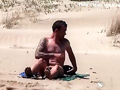 Swingers sex on the beach