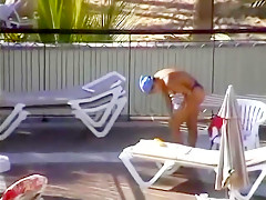 Beach voyeur in Spain ( Fuerteventura )