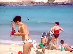Beach voyeur in Spain ( Fuerteventura )