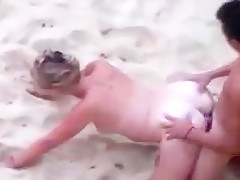 Fucking on the beach