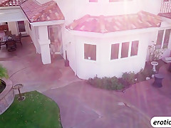 Petite Cherry Torn gets a wicked outdoor sex with some bigcock