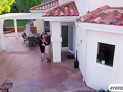 Petite Cherry Torn gets a wicked outdoor sex with some bigcock