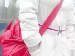 Hot blonde mom fucked outdoor