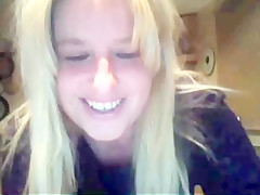 Caught son flashing on webcam