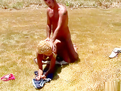 Slutty Barbie explores her desire for rough anal sex in the outdoors