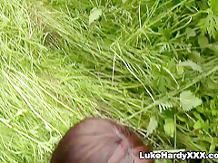 Kitty Takes Double Roadside Clam Ram - LukeHardyXXX