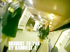 2 Girls Flashing &amp; Playing in Public