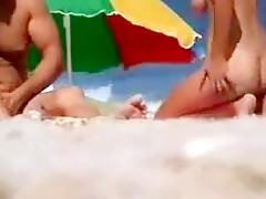 Nude Beach - Huge Naturals Mature - Filmed by Voyeur