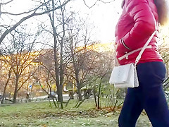 Nice ass in the park