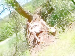Amateur - Hot Redhead college girl Pees in Nature