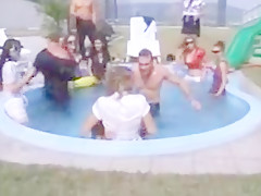 hardcore college pool party