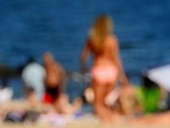 Butt spotting at the beach