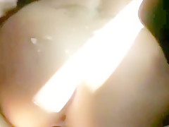 Pink haired girl fucking in the car