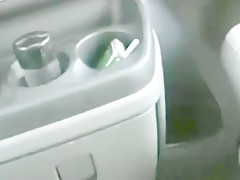 Pink haired girl fucking in the car