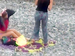 Two Bikini Babe Hot Ass