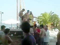 Greek holiday public BJ fun